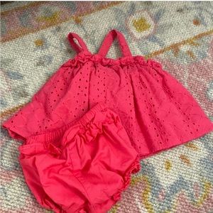 EUC Janie and Jack dress with bloomers